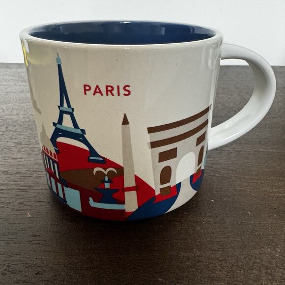 NEW Starbucks Paris France You Are Here YAH Boxed Coffee Mug 14 0z 2025 Eiffel - Picture 2 of 12